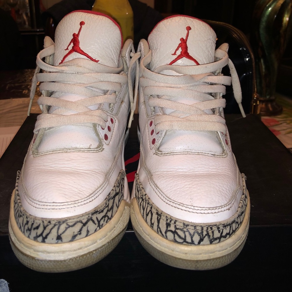 Air Jordan 3 “white Cement”  SZ 8